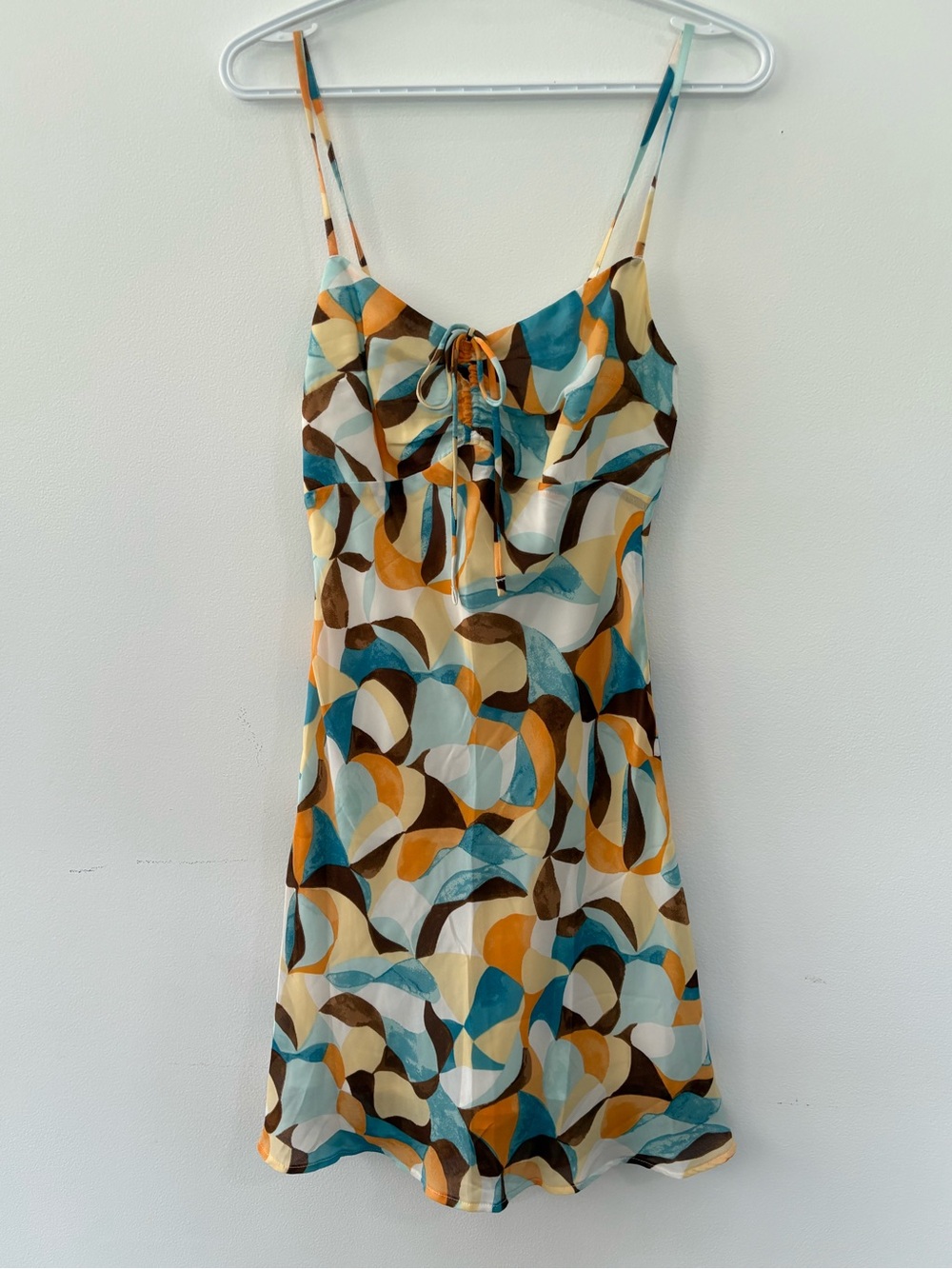 Abercrombie & Fitch Abstract Print Mini Slip Dress - Picture 1 of 3
